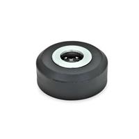 GN 6344 Washer Ring with Axial Ball Bearing Steel or Stainless Steel Housing Plastic